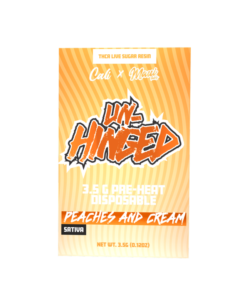 Cali THCA Vape Disposable 4g - Peaches and Cream (3.5g)